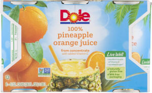 100% Pineapple Orange Juice