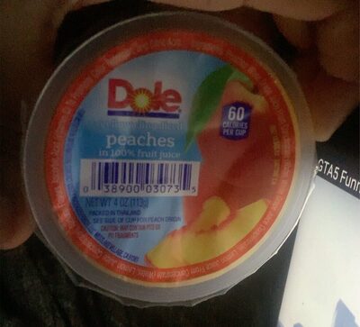 Dole peaches