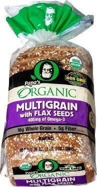 Organic Multigrain With Flax Seeds Bread