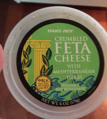 Crumbled feta cheese