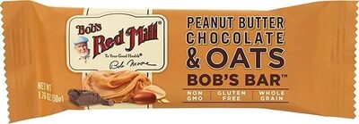 Peanut Butter Chocolate & Oats Bob's Bar