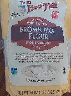 Brown rice flour