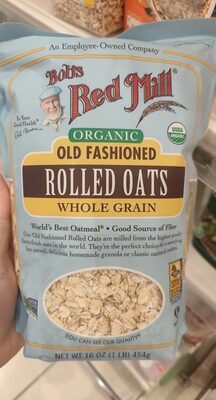 Organic whole grain rolled oats imp