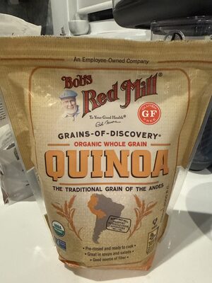 Organic whole grain quinoa