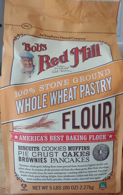 100% Stone Ground Whole Wheat Pastry Flour