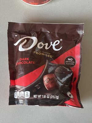 Dove Dark Chocolate Squares