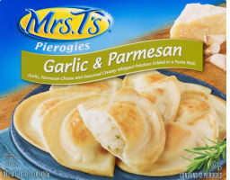 Garlic & Parmesan Pierogies