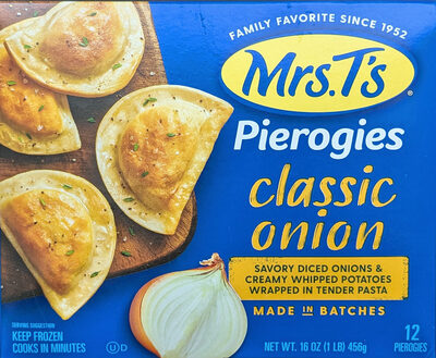 Pierogies classic onion