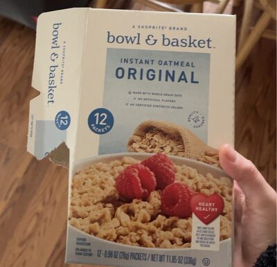 Instant oatmeal