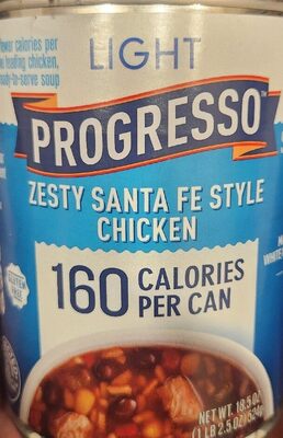 Progresso Light Zesty Santa Fe Style Chicken Soup