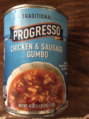 Progresso Traditional Chicken & Sausage Gumbo Soup