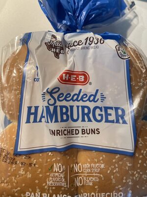 Bake Shop Seeded Hamburger Buns