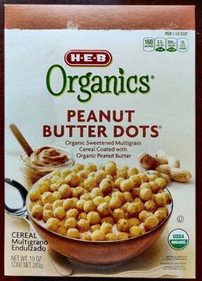 Organics Peanut Butter Dots Cereal