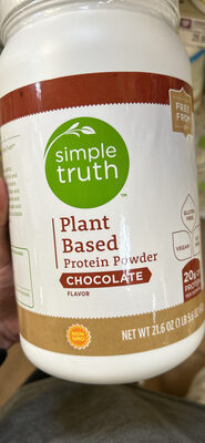 Plant Based Protein Powder Chocolate Flavor