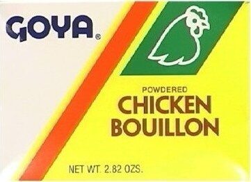 Chicken flavored bouillon powdered