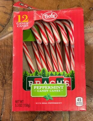 Peppermint candy canes