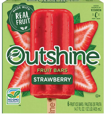 Strawberry fruit bar