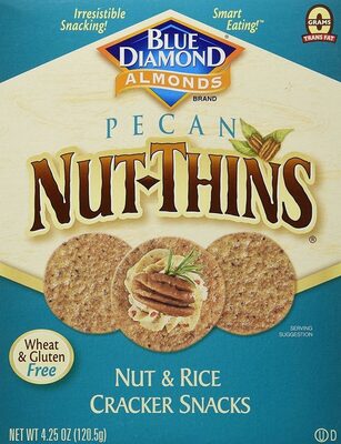 Pecan Nut-Thins Nut & Rice Cracker Snacks