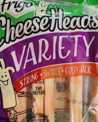 Variety string + swirls+colby jack