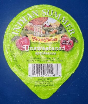 Fruit Mates Unsweetened applesauce