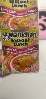 Lime Chili Flavor with Shrimp Ramen Noodle Soup