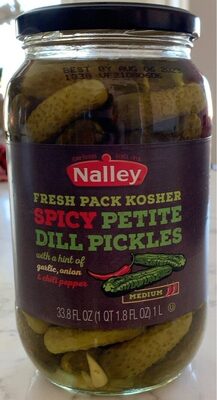 Spicy petite dill pickles