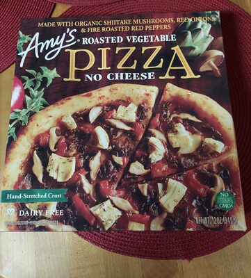 Roasted vegetable pizza, roasted vegetable