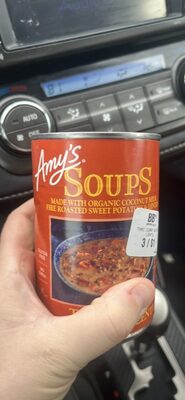 THAI CURRY SWEET POTATO & LENTIL SOUP