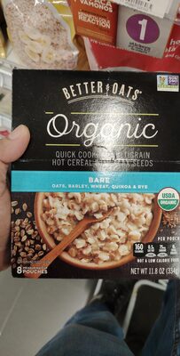 Organic Bare Multigrain Cereal With Flax