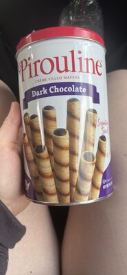 Dark Chocolate Straw Wafers