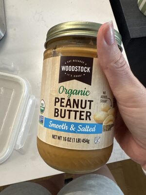 Smooth Organic Salted Peanut Butter