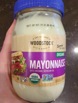Organic Mayonnaise With Soybean Oil