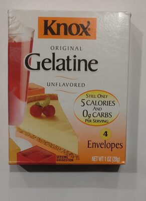 Gelatine; Unflavored