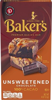 Unsweetened Chocolate Baking Bar