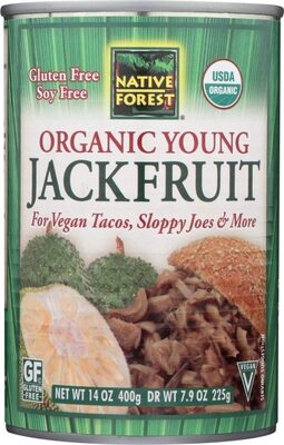 Organic young jackfruit