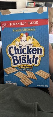 Chicken in a Biskit Original Baked Snack Crackers
