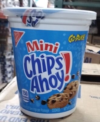 Mini chocolate chip cookies go-pak imp