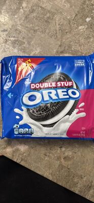 DOUBLE STUF OREO Chocolate Sandwich Cookies