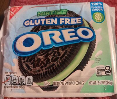 Gluten Free Mint Oreos