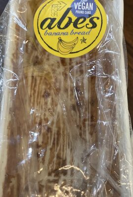Vegan pound cake banana flavor