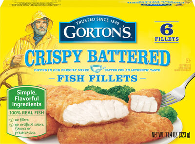 Crispy Battered Fish Fillets