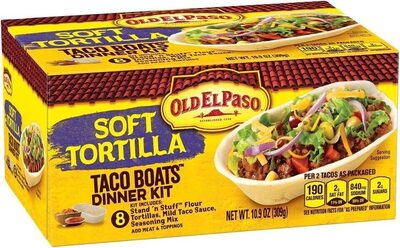 Stand n stuff soft taco dinner kit