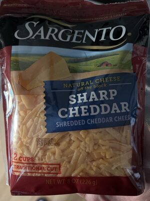 Sharp Cheddar Traditional Cut Cheese