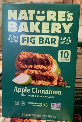 Apple cinnamon fig bar