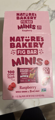 Fig Bar Minis Raspberry