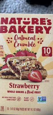 Oatmeal Crumble Strawberry