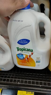 Pure Premium Orange Juice Calcium And Vitamin D No Pulp