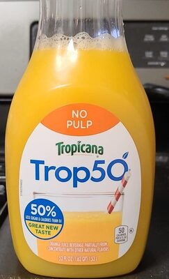 Trop orange juice