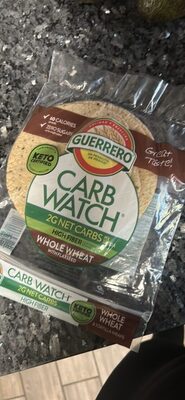 Carb Watch Whole Wheat Tortilla Wraps