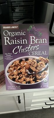 Organic Raisin Bran Clusters Cereal
